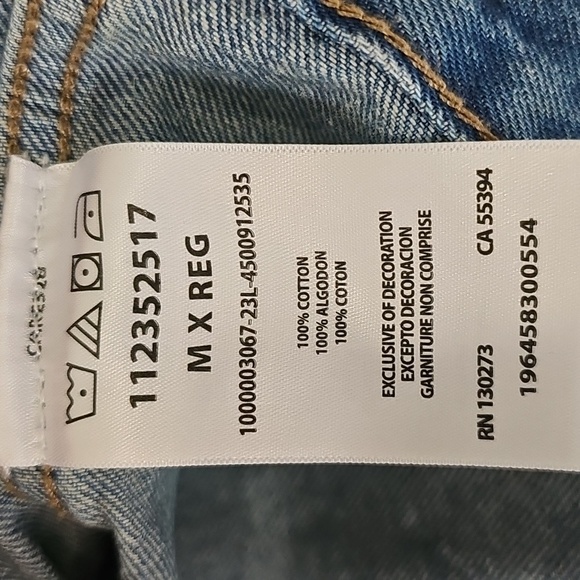 Wrangler X Free People Shrunken Denim Vest Sleeveless Raw Hem Leaving Town Sz M - Picture 11 of 17